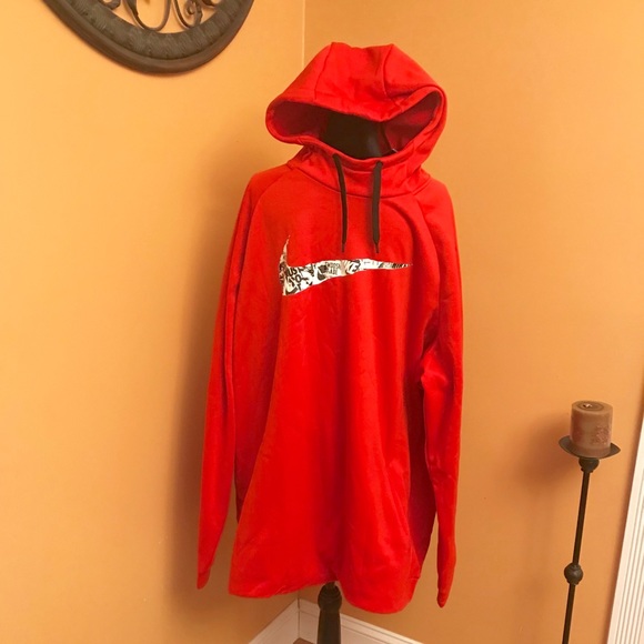 NWT Men/'s 4XLT Nike Heather Grey Dri-Fit Hoodie w//Kangaroo Pockets